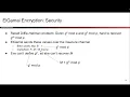 Cryptography6 4 ElGamal Security Malleability