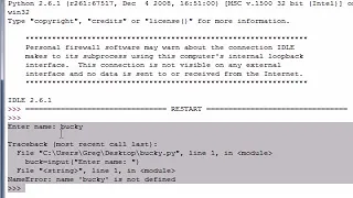 Python Programming Tutorial 8 Raw Input