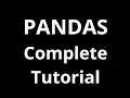 PYTHON Pandas complete tutorial 2021 Data analysis with Python pandas - for beginners