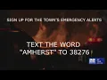 Town of Amherst Releases FAQ one week after fire