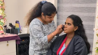 My Basic preparation of the long lasting makeup
