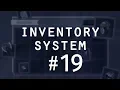 Save System aka Serialization - Items Inventory pt 19