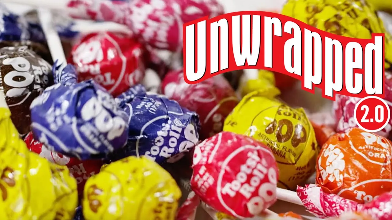 How Tootsie Roll Pops Are Made | Unwrapped 2.0 | Food Network