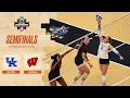 Kentucky vs Wisconsin 2025 NCAA volleyball national semifinal highlights