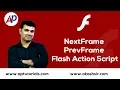 nextFrame PrevFrame Flash Action Script Tutorial Flash Actionscript Tutorial
