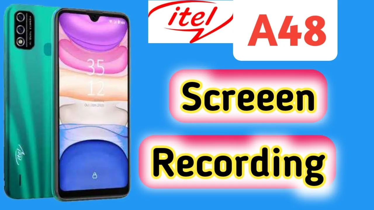 How To Screen Recording in Itel a48 || itel a48 screen recording || Itel a48 main screen recording