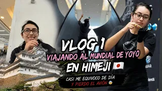 CASI PIERDO EL AVIÓN AL MUNDIAL DE YO-YO 😱✈️🇯🇵 | Himeji 2026 | VLOG 1 