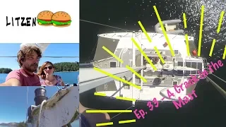 Dream Ender – Cracked Mast of a Wooden Trimaran (Ep.33 Sailing w/the Litzenbergers)