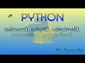 String utility methods python