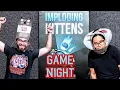 Game Night Exploding Kittens With Imploding Kittens Expansion