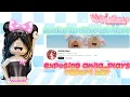 Exposing Amila - plays and She Stole the s Everything Roblox Edits