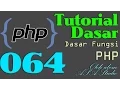 PHP Dasar Tutorial 064 Session Start Set Session bagian 1