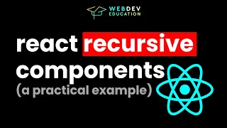 React Recursive Components - a PRACTICAL example