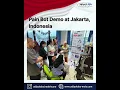 Pain Bot Demo at Jakarta Indonesia