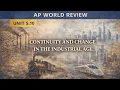 Continuity and Change in the Industrial Age AP World Review Unit 5 Topic 10