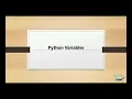 variables in python Hindi Urdu