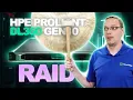 HPE ProLiant DL360 Gen10 RAID Overview RAID Card Options Installation RAID Configuration