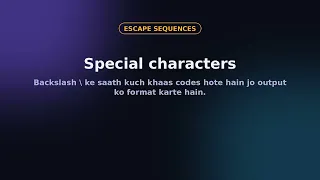 Comments Print Escape Sequences in Python Python Tutorial in - Day