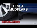 Tesla Model 3 Mud Flap Installation