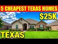 Why Are These Texas Homes So Cheap Top 5 Deals