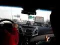 Traffic on I-95 Baltimore Maryland USA