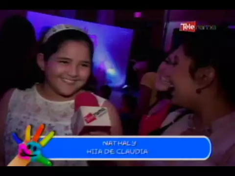 Claudia Campozano y Nathaly Compartiendo infancia