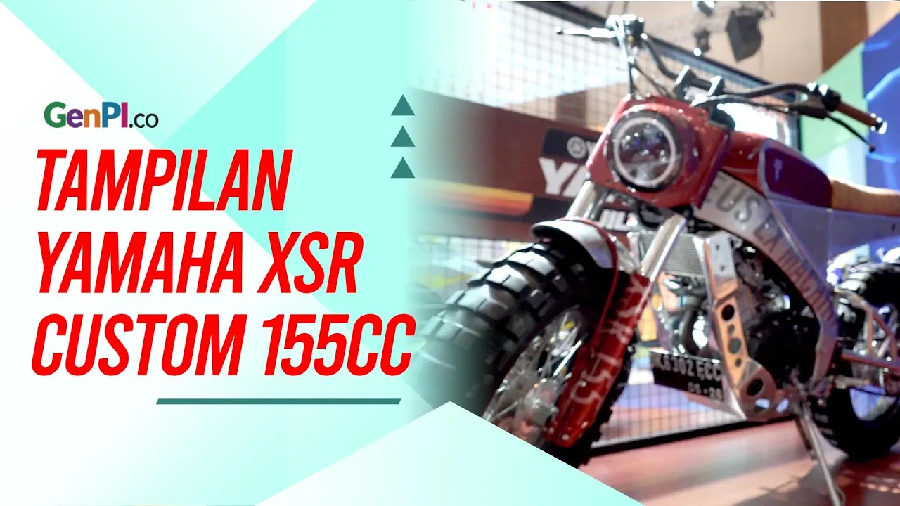 Motor Sport Yamaha XSR Custom 155 cc, Canggih dan Kece!