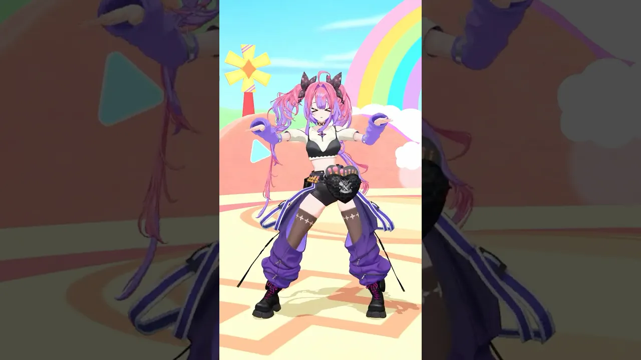 Boooooom Boooooom Bee🐝踊ってみた！【#綺々羅々ヴィヴィ】#vtuber #hololive #dance #shorts