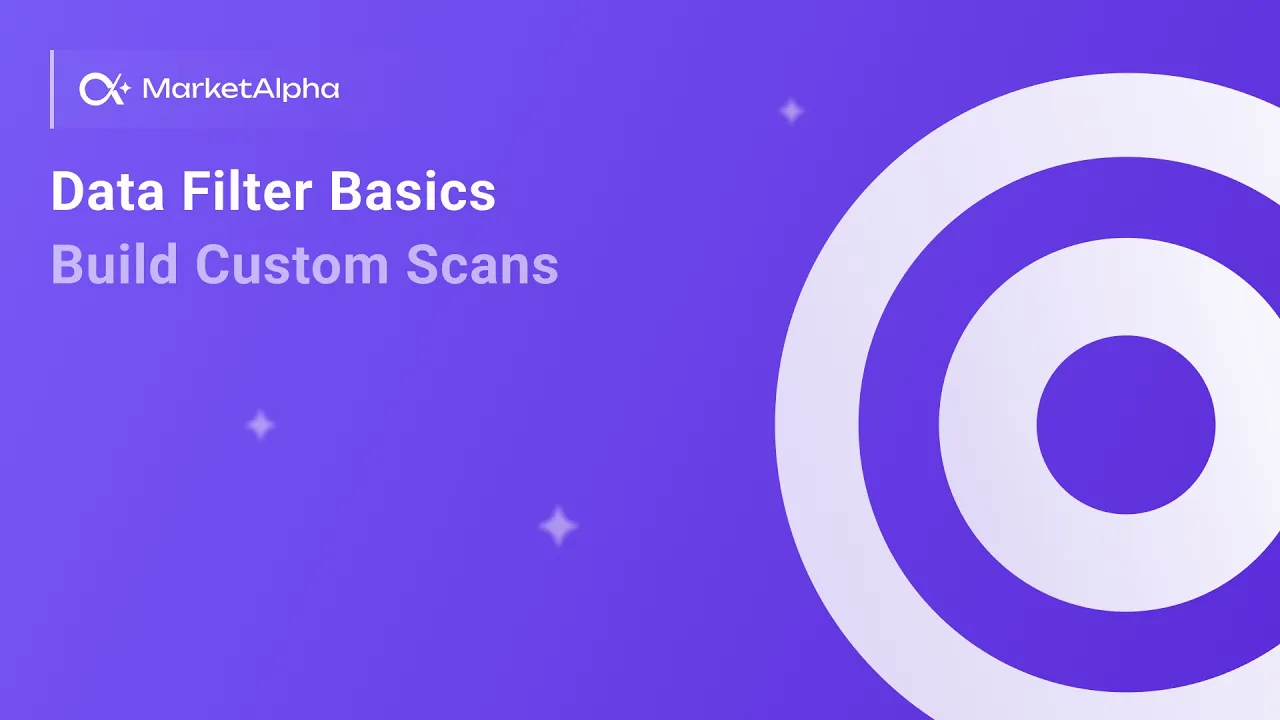 Data Filter Basics Build Custom Scans 4 min