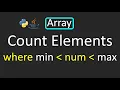 LeetCode - 2148 Count Elements With Strictly Smaller and Greater Elements Array Python Java