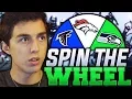 SPIN THE WHEEL OF NFL TEAMS MADDEN 18 SQUAD BUILDER
