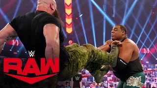 Keith Lee vs Braun Strowman - Exhibition Raw Oct 5 2020