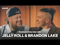 Jelly Roll Talks Faith Journey with Brandon Lake The Heart Behind Hard Fought Hallelujah