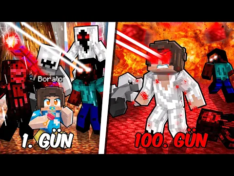 Video Thumbnail: EFSANE MEDENİYETİNDE 100 GÜN HAYATTA KALMAK #1 (Minecraft)