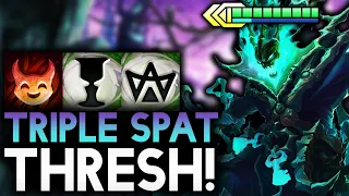 3 STAR THRESH WITH 8 HELLION, 3 MYSTIC, 2 INVOKER!! | Teamfight Tactics Patch 11.16