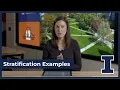 Stratification Examples M1-05c