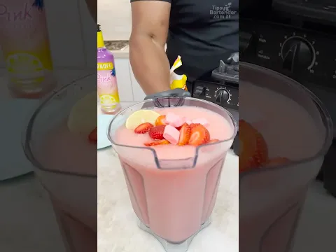 Pink Starburst Party Pitcher   #cocktail #starburst #candy