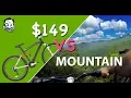 149 Mountain Bike vs mountain - The Walmart Enduro