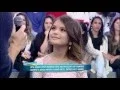 Rita Angel ganha CD gravado no palco do programa