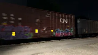 UP local with the L D America 250 loco 3rd in consist headed to the L D Interchange for the night