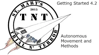 FTC Getting Started 4 2 Autonomous Movement