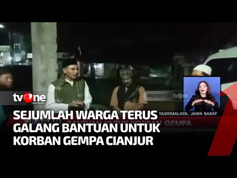 Warga Tasikmalaya Kirim Bantuan untuk Korban Gempa Cianjur
