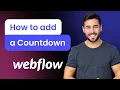 How to add a Countdown to Webflow