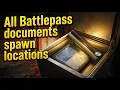 Factory All Battlepass Document Locations Complete - VERIFIED and UPDATED All known spawn