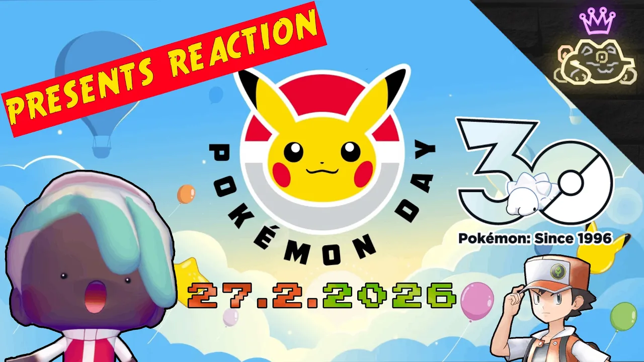 HAPPY 30TH ANNIVERSARY!!! - Pokemon Day Presents 2026 Reaction poster