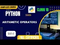 python as calculator
