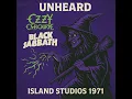 Download Lagu UNHEARD Ozzy Osbourne | Black Sabbath – Island Studios 1971 (London Sessions)