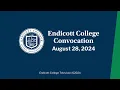 Endicott College 2024 Convocation