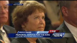 Arnold Palmer Memorial Service Part 3