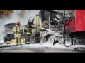 I-94 crash and fire shuts down freeway